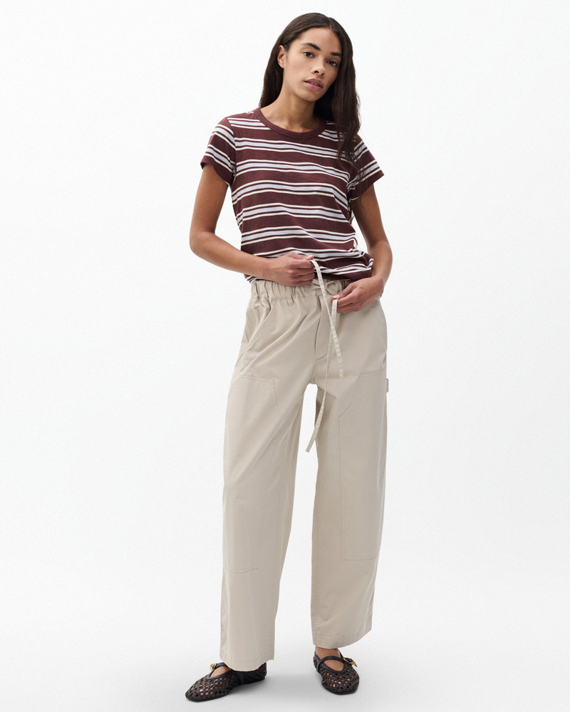 rag & bone The Slub Striped Tee outlook