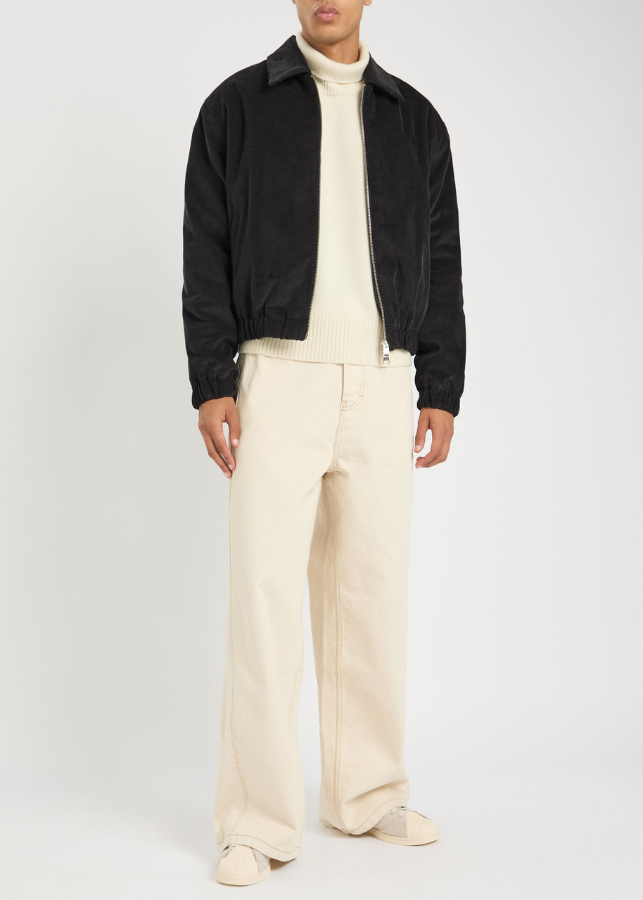 Ami Paris Quilted Corduroy Jacket - 4