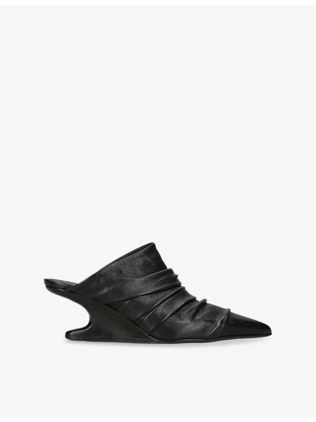 Cantilever 60 Leather Wedge Mules - 1