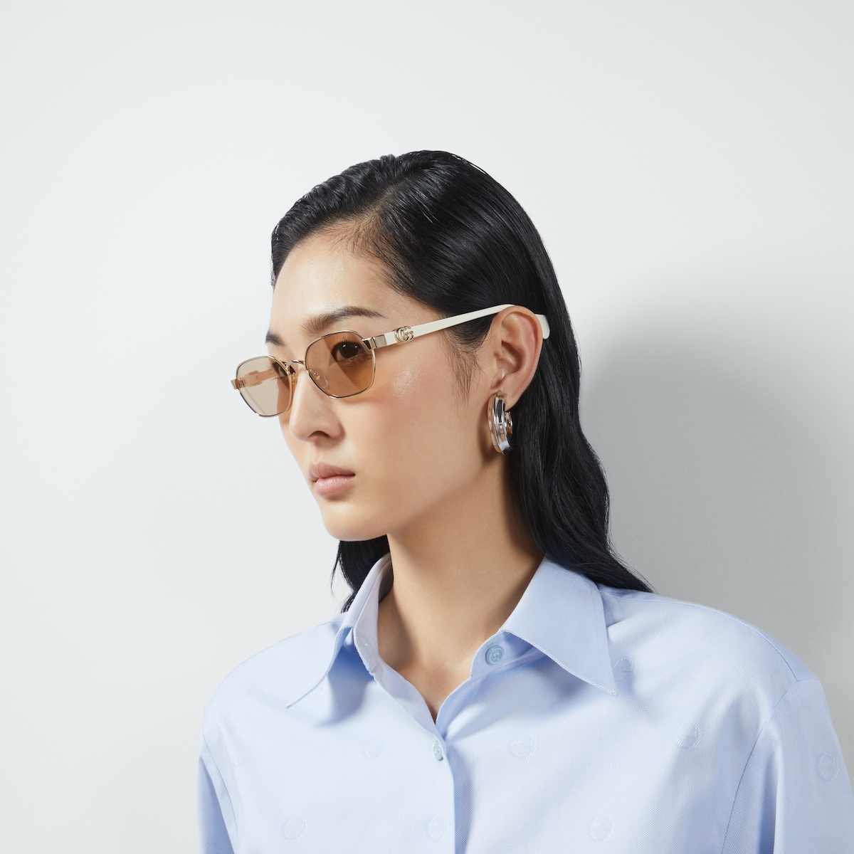 Round-frame sunglasses - 4