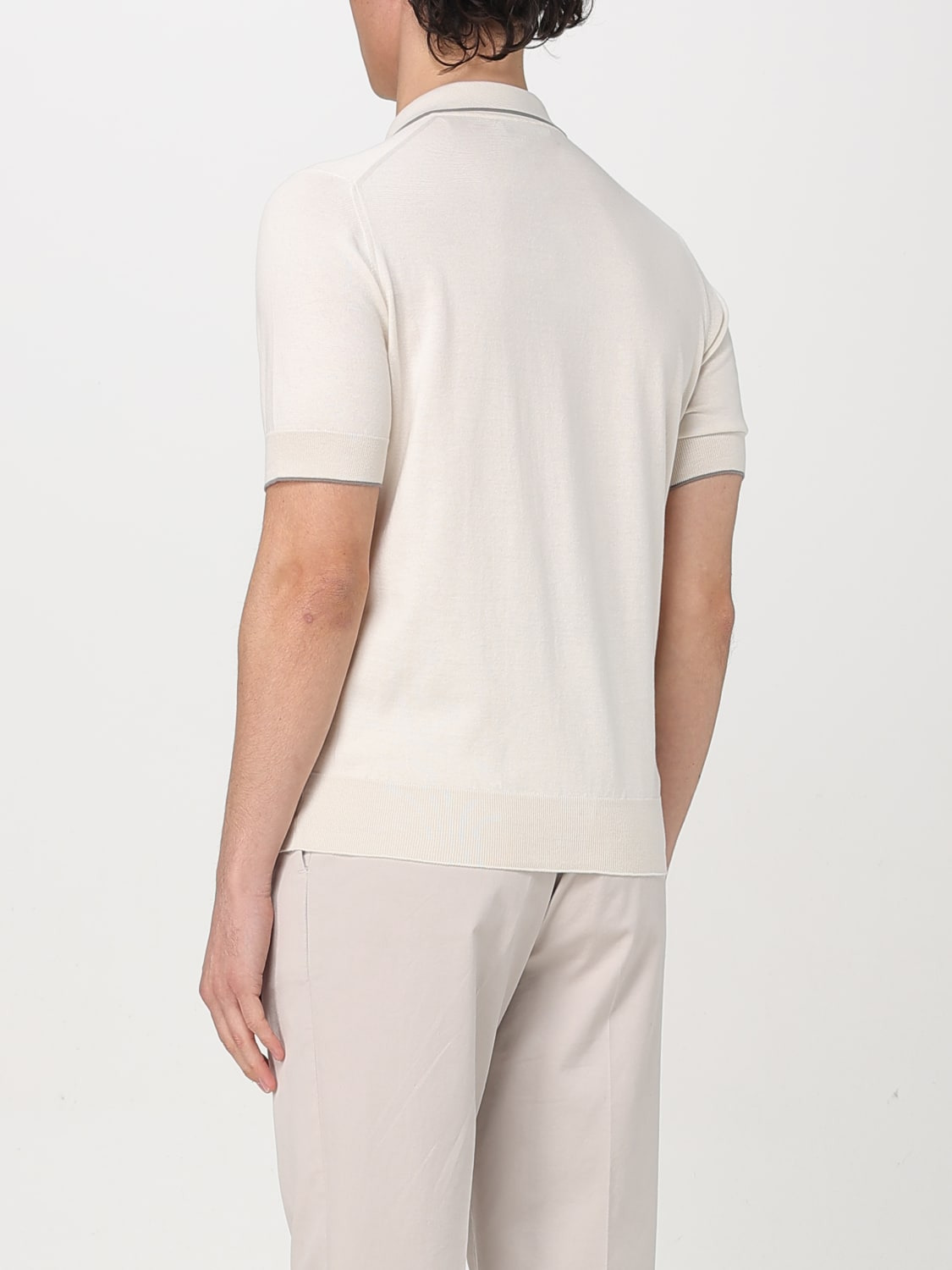 Brunello Cucinelli cotton polo shirt - 3