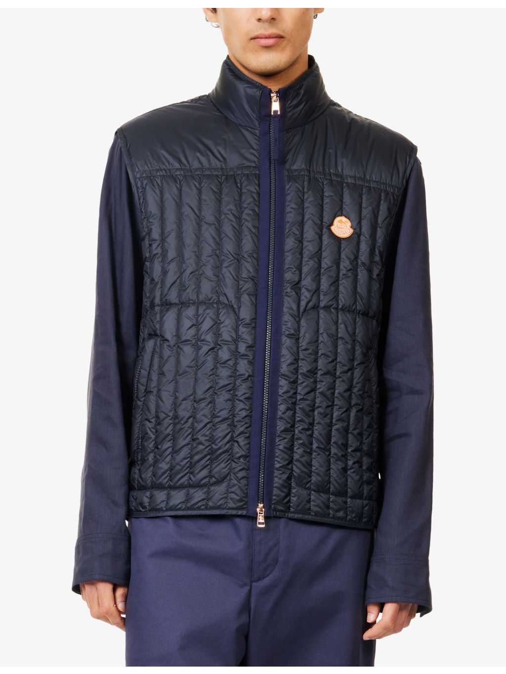 Moncler x Gilga Farm By Donald Glover Tangerine Down Vest - 3