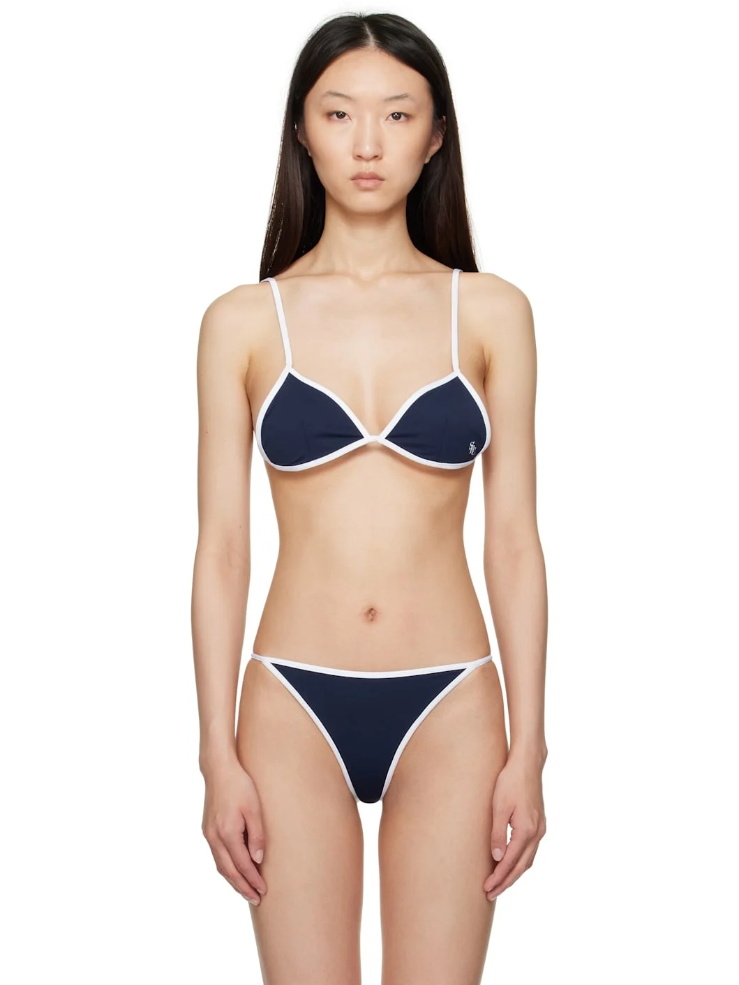 Navy Kate Bikini Top - 1