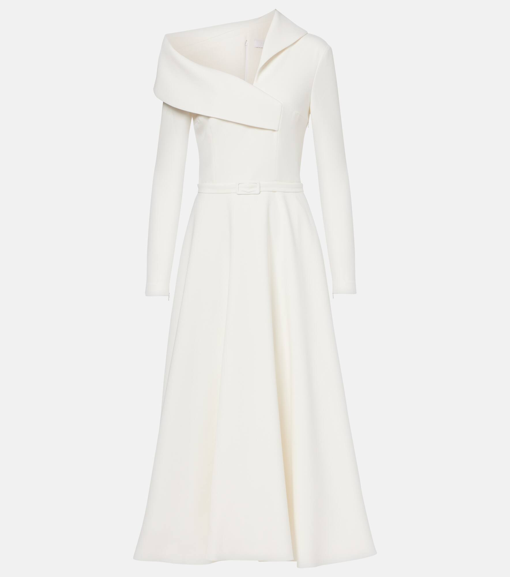 Odelle asymmetric midi dress - 1