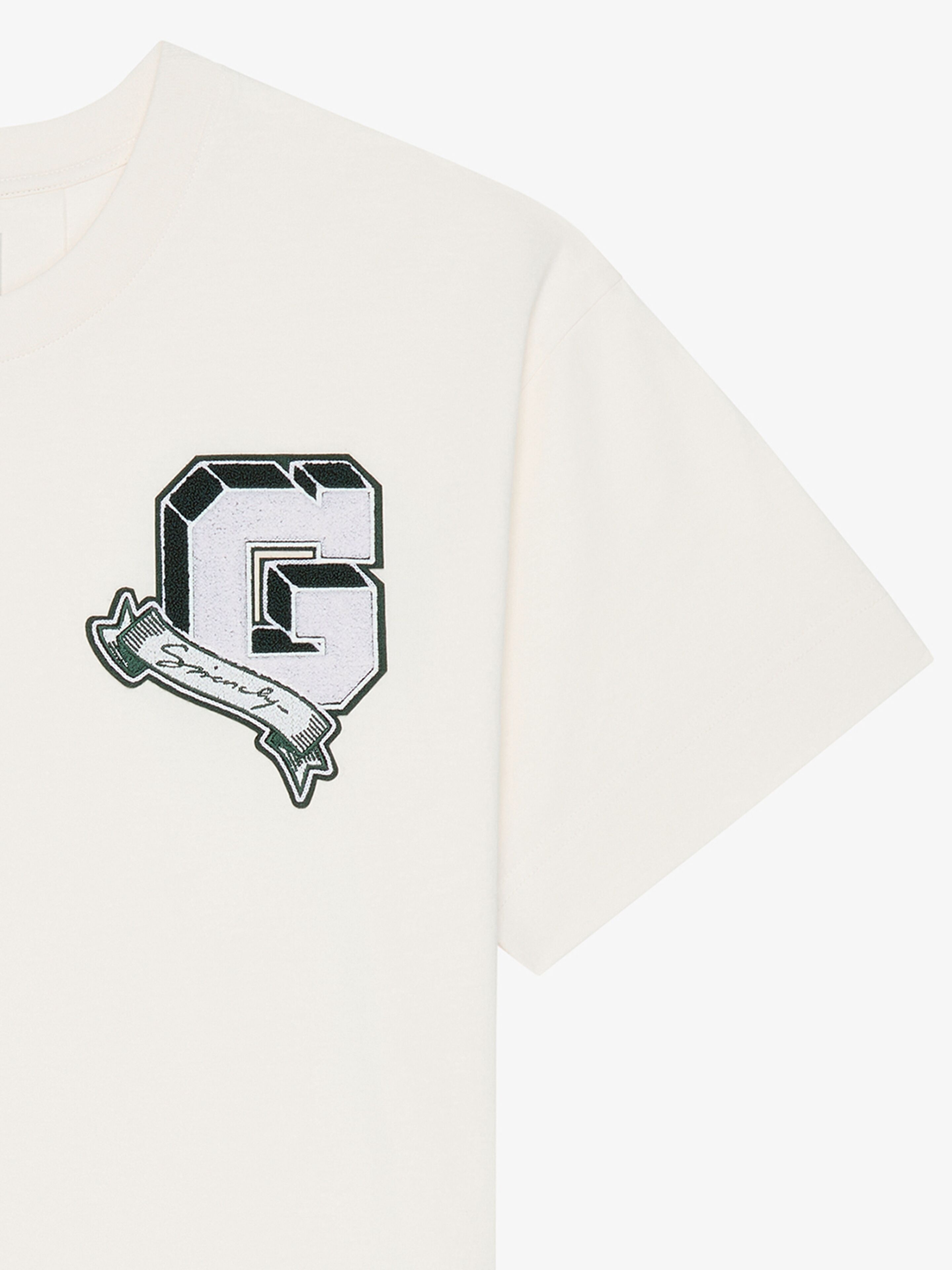 GIVENCHY COLLEGE T-SHIRT IN COTTON - 4