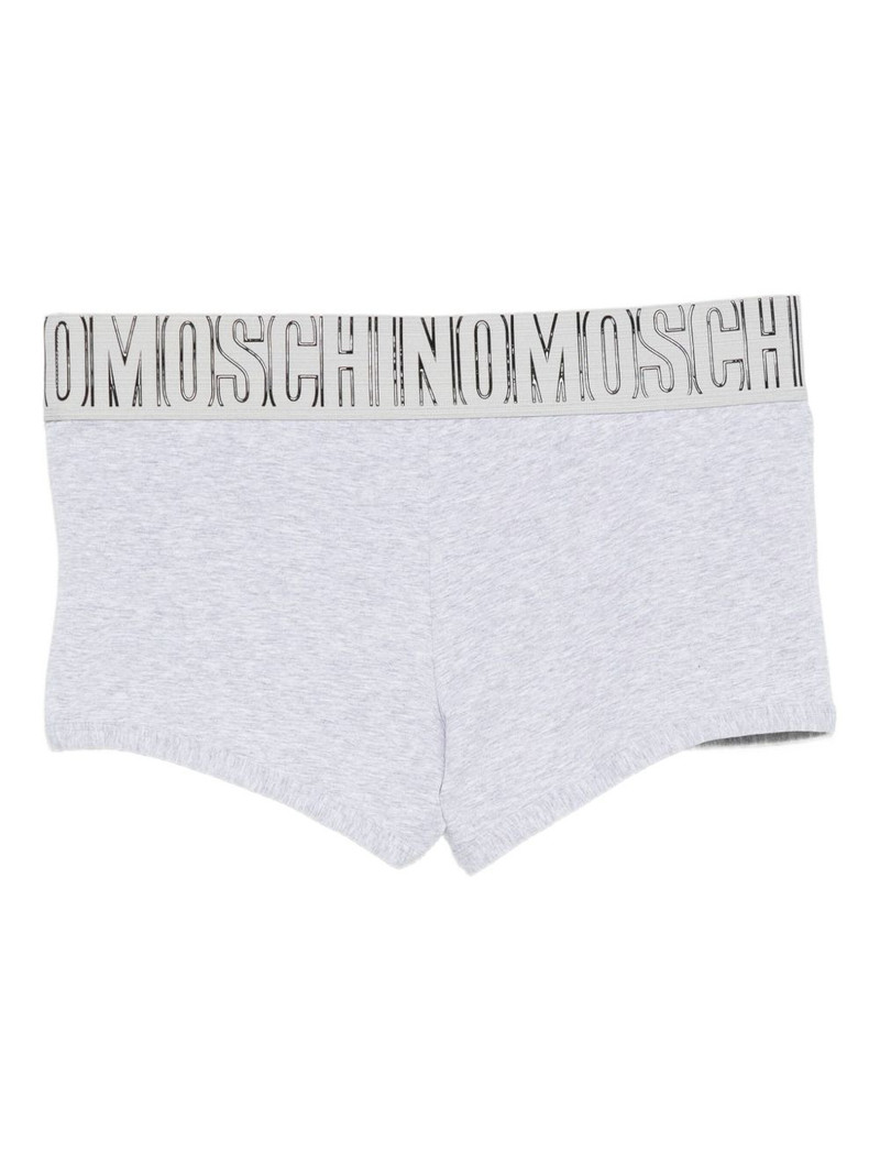 Moschino logo-waistband trunks outlook