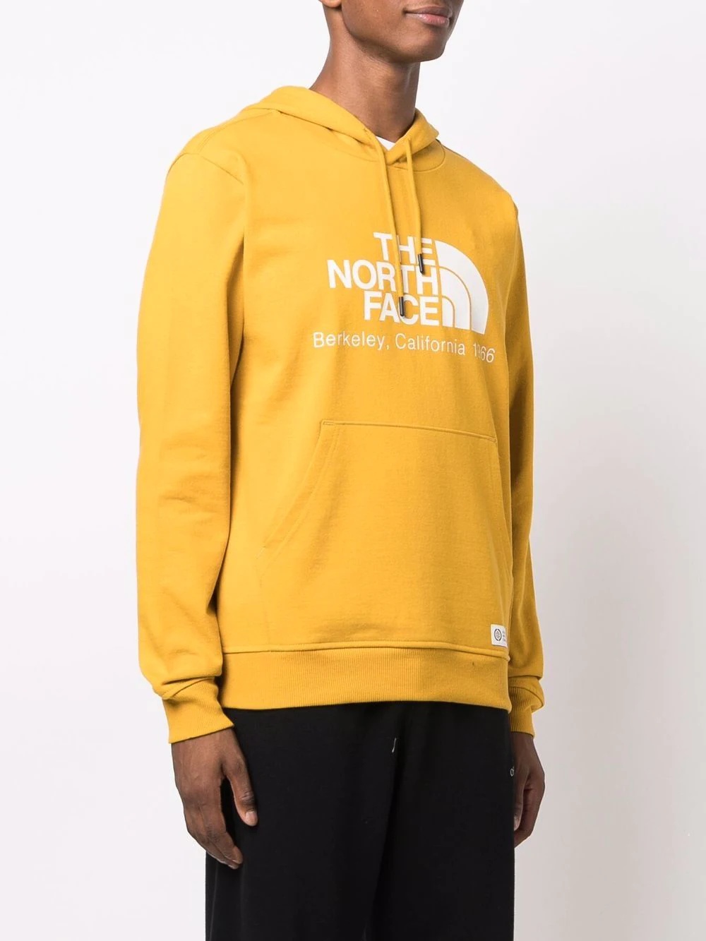 logo-print drawstring hoodie - 3