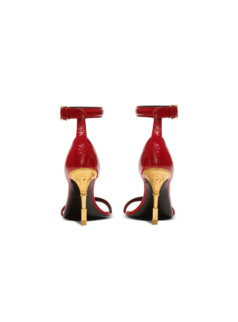 Moneta patent leather sandals 4