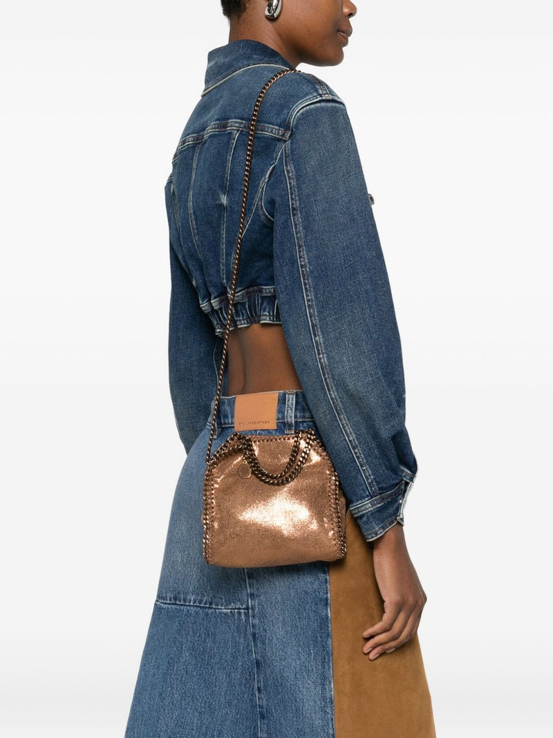 Stella McCartney chain-trim tote bag outlook