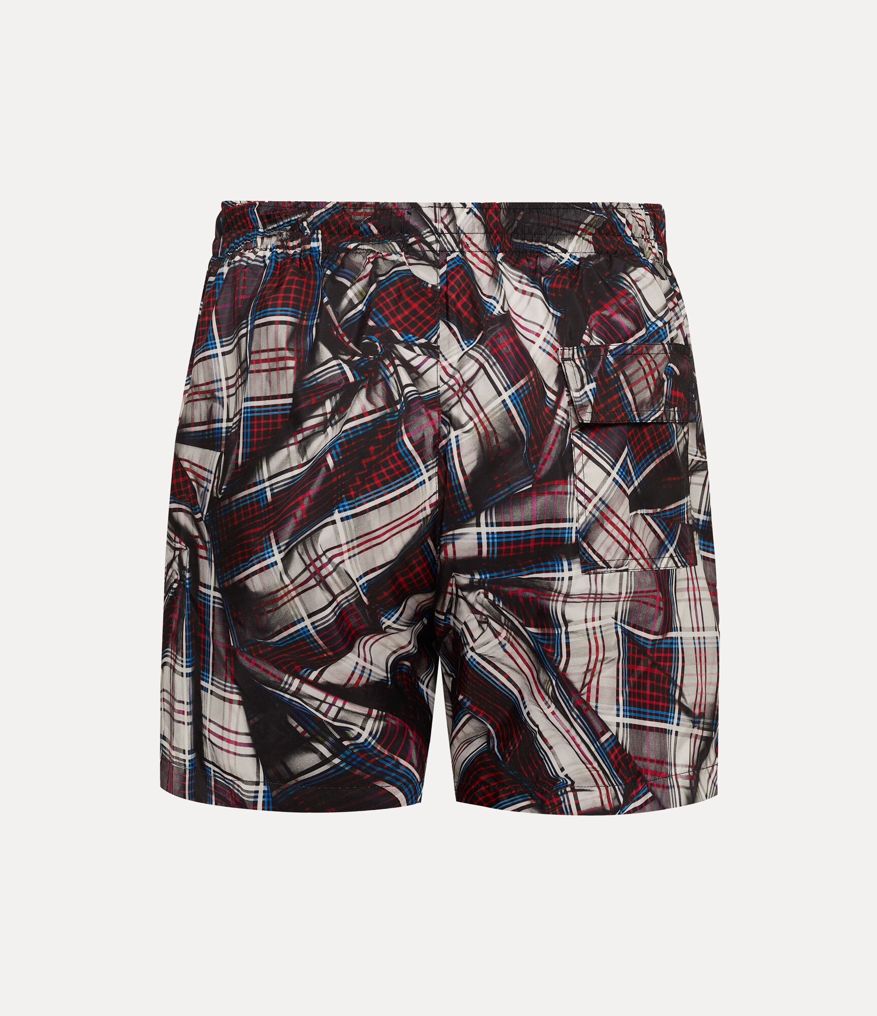 DRAPED TARTAN SURF BOXER - 2