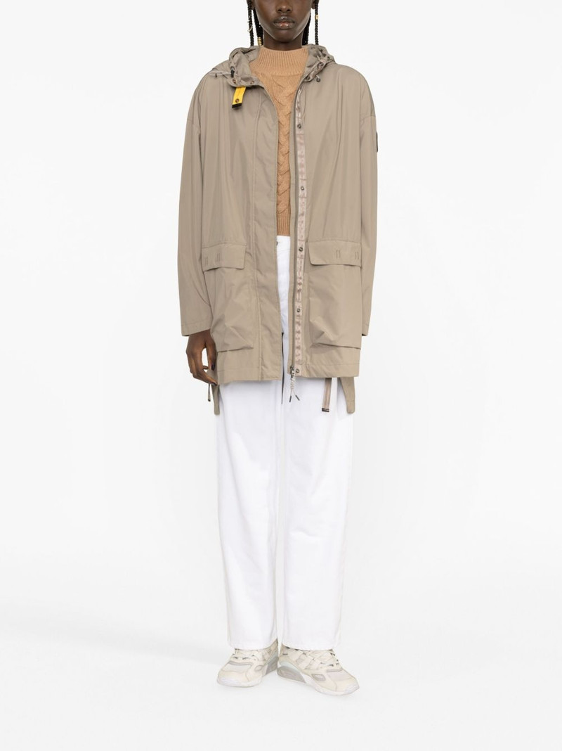 PARAJUMPERS True hooded waterpoof raincoat outlook