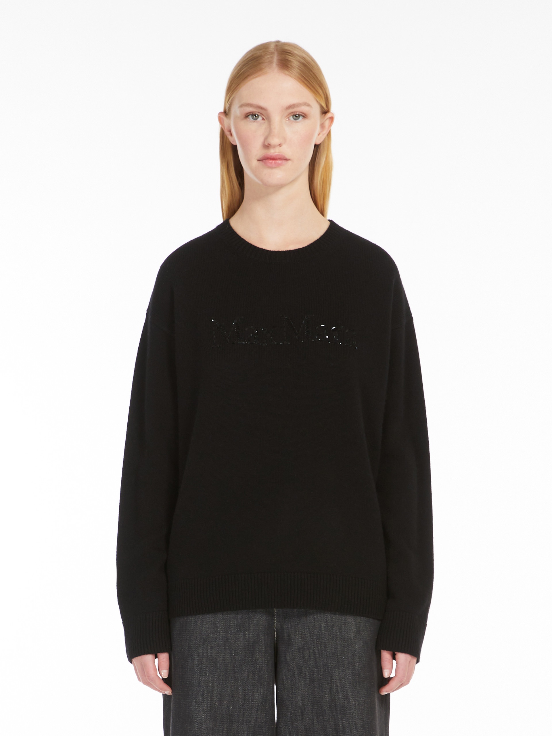 KASSEL Wool and cashmere jumper with logo - 3
