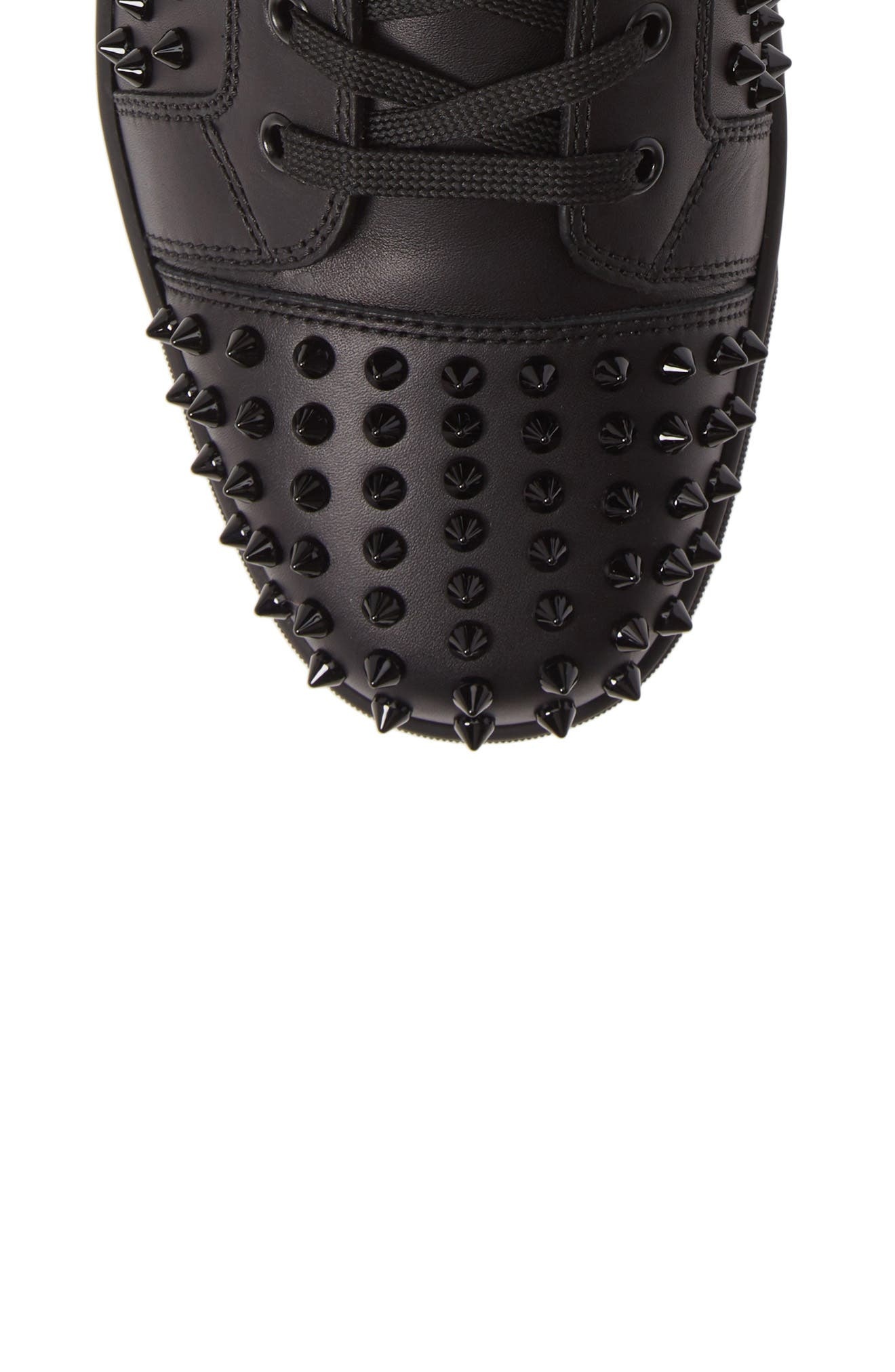 Louis Allover Spikes High Top Sneaker - 5