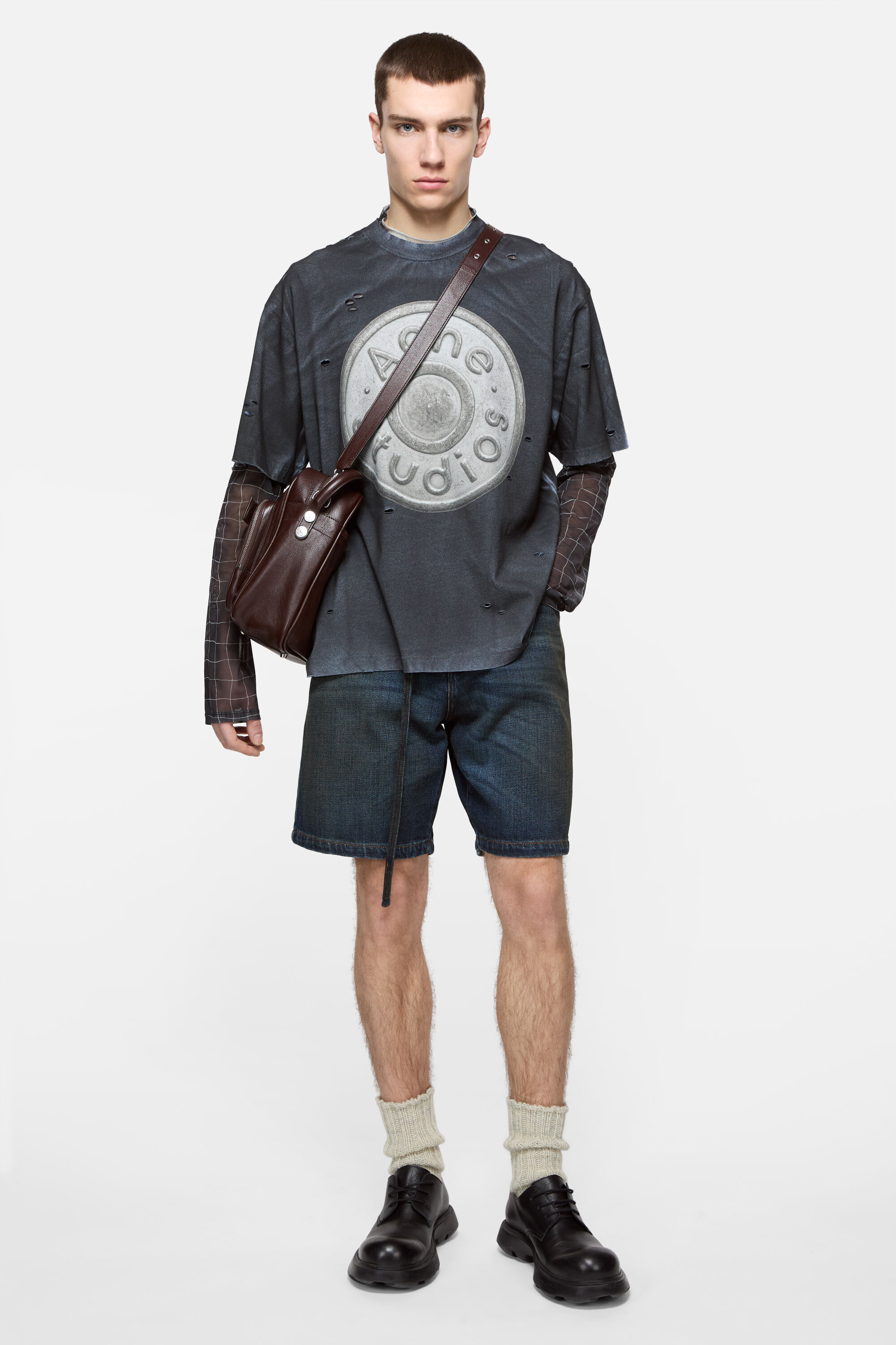 Logo t-shirt - Relaxed fit - Black - 2