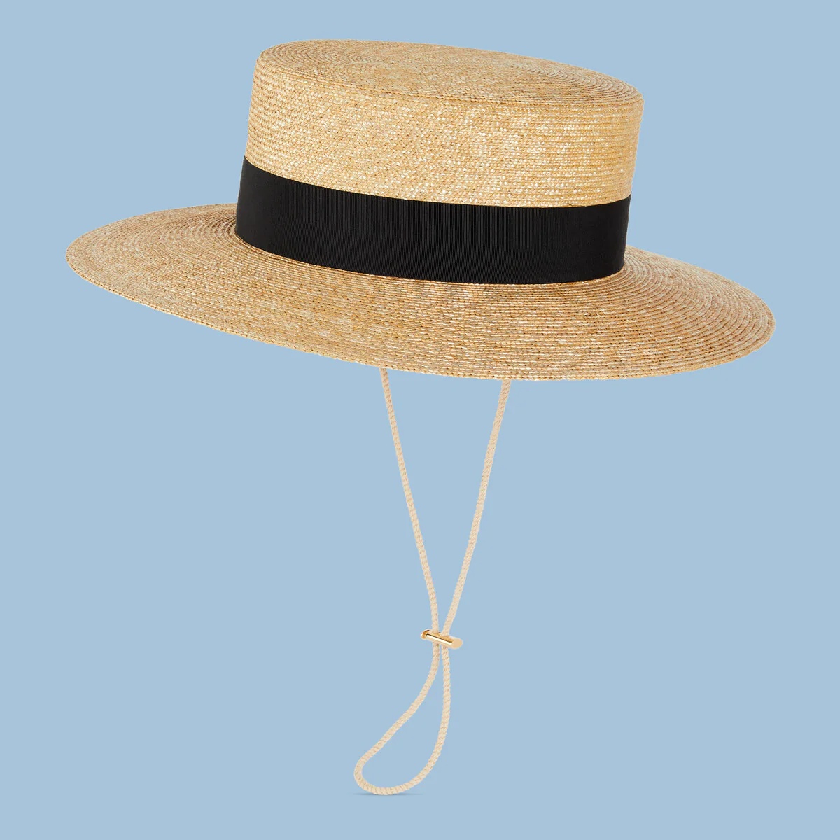 Straw boater hat - 1