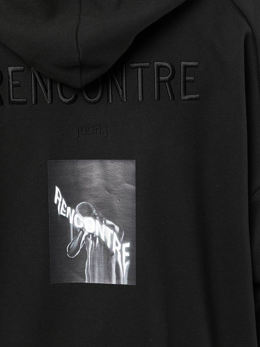 Rencontre embroidered hoodie - 5