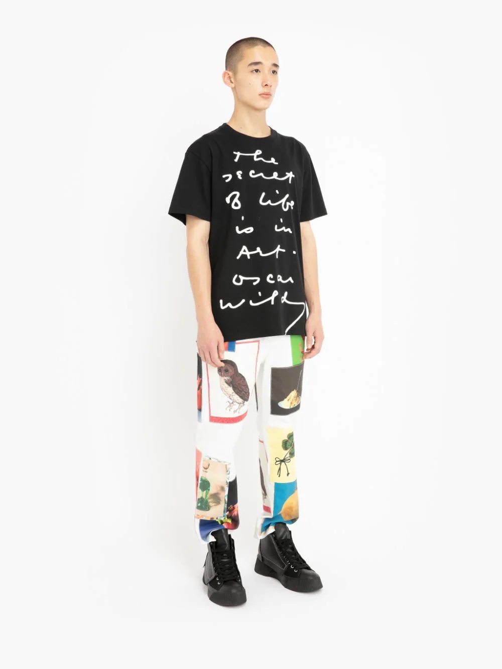 OSCAR WILDE CAPSULE: QUOTE RELAXED FIT T-SHIRT - 5