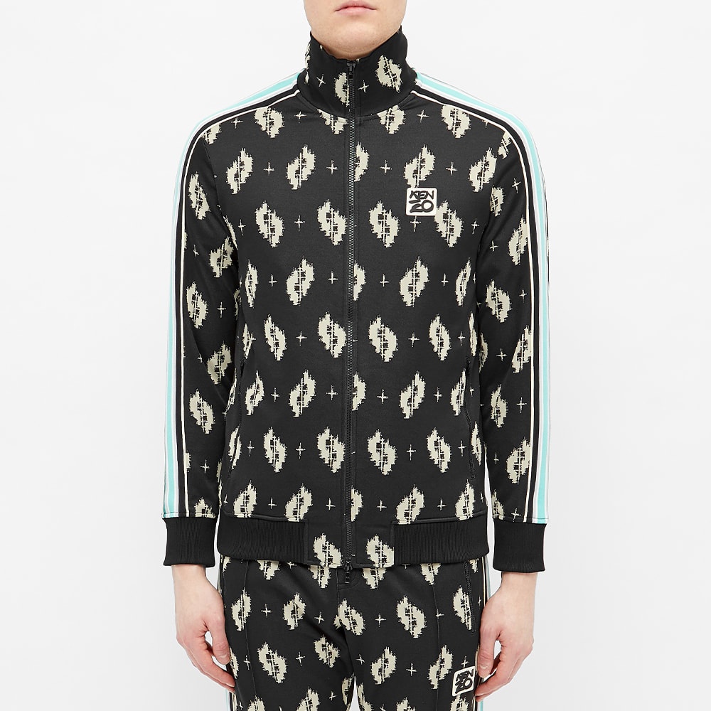 Kenzo Ikat Jacquard Track Jacket - 4