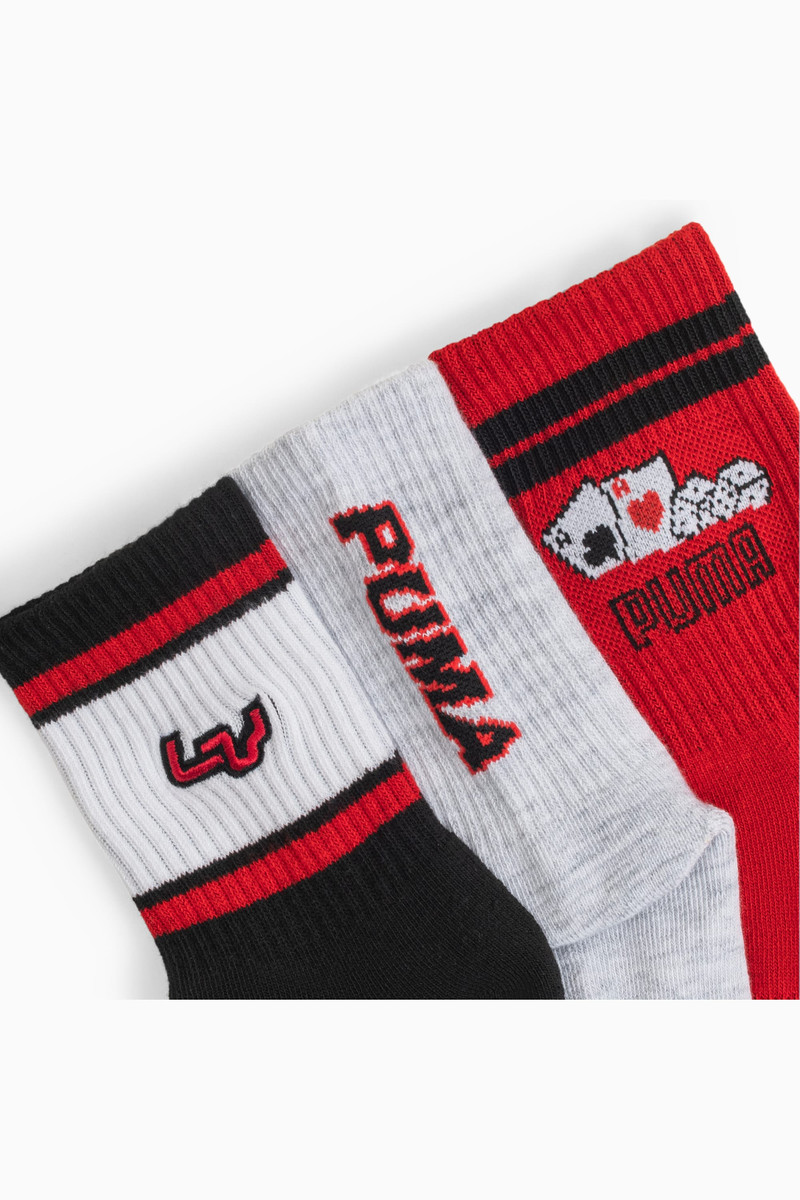 PUMA Las Vegas Women's Low Crew Socks (3-Pack) outlook