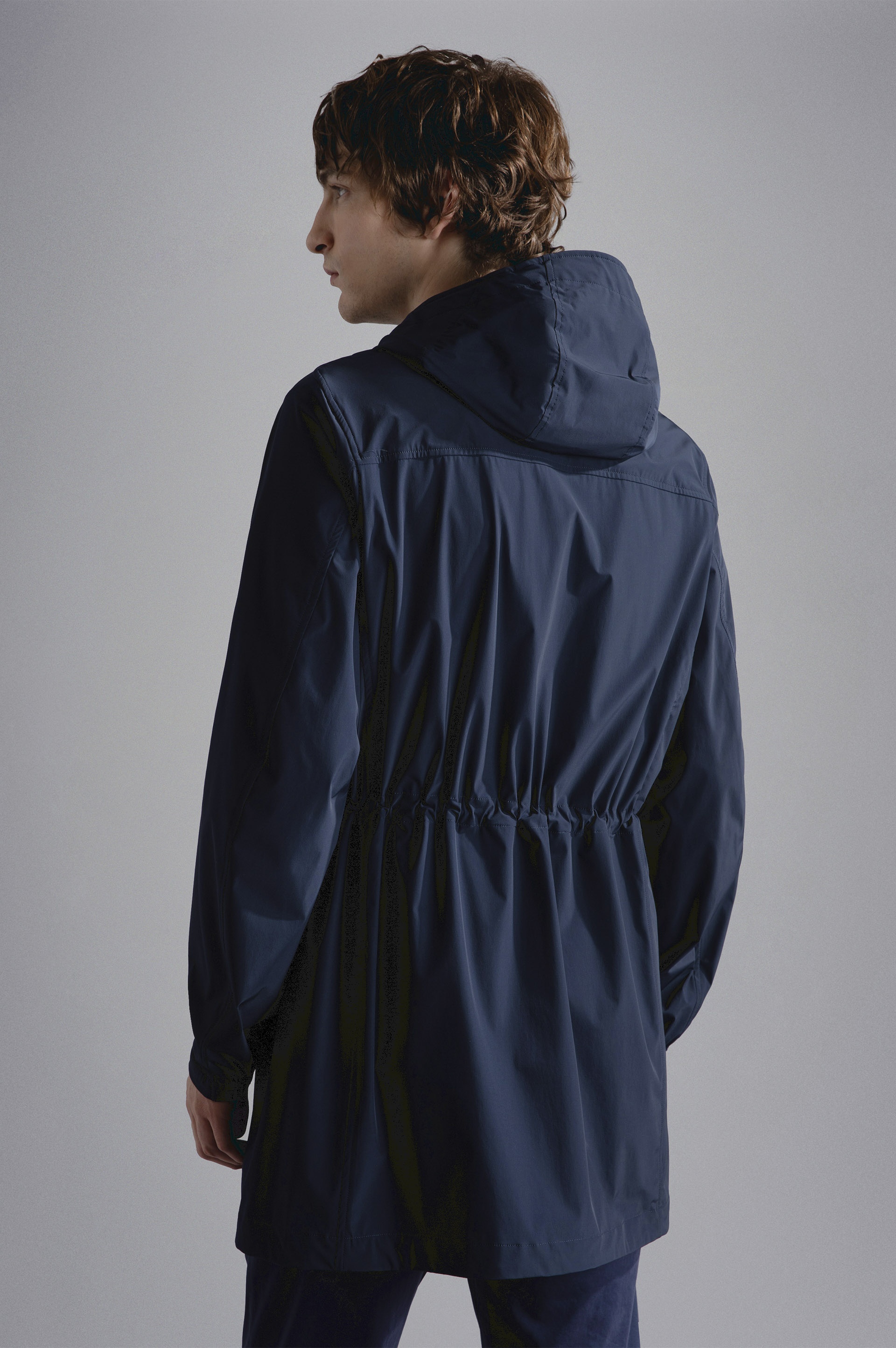 TRAVEL STRETCH NYLON PARKA - 3