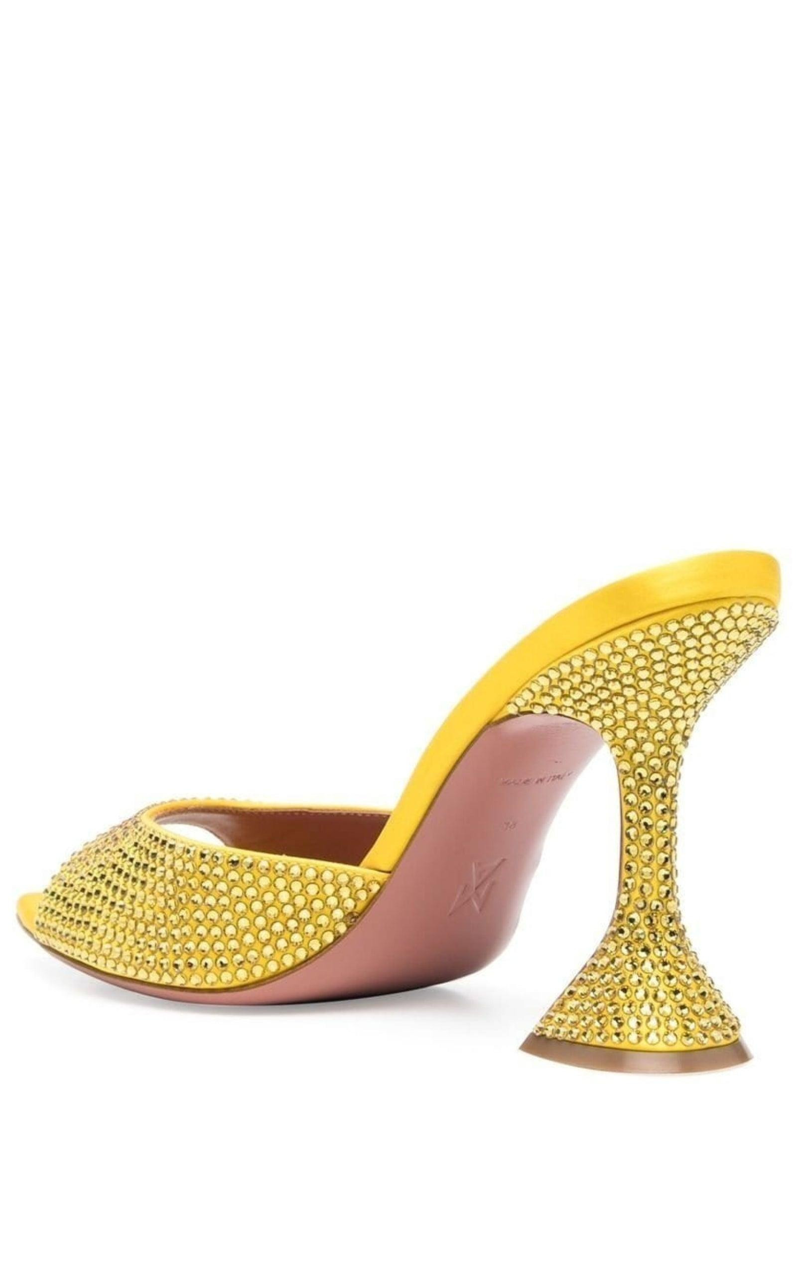 Crystal-Embellished Caroline Mules - 4