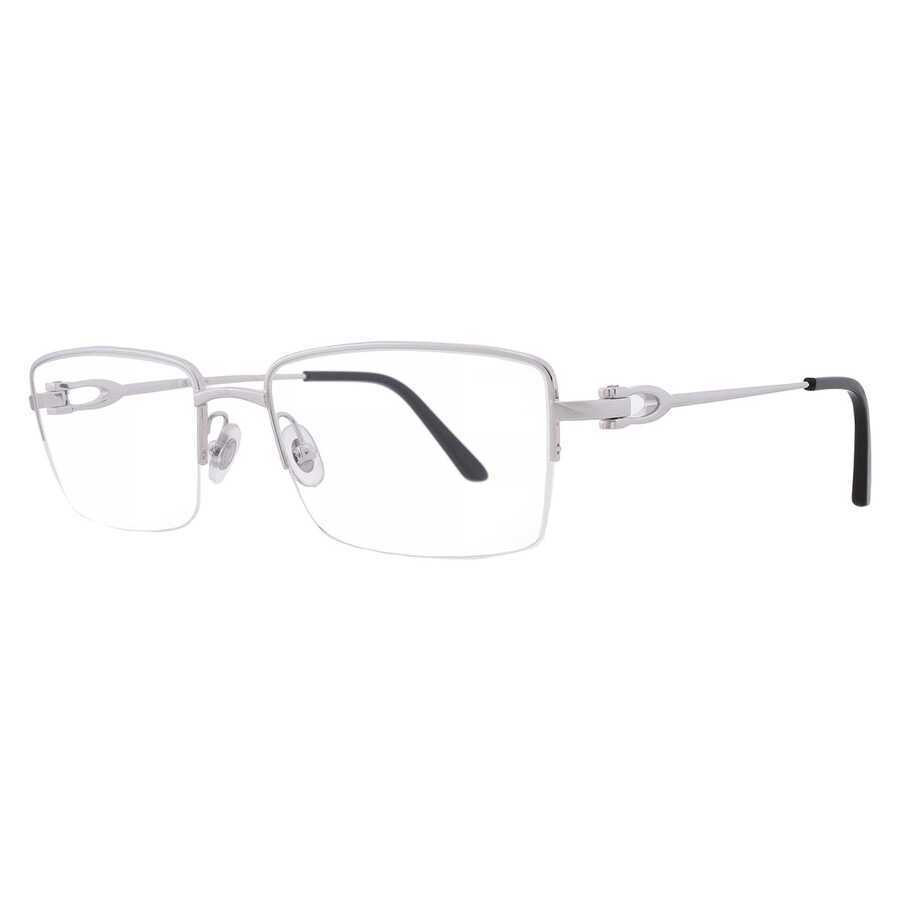 Cartier C Decor Demo Pilot Men's Eyeglasses CT0319O 002 55 - 2