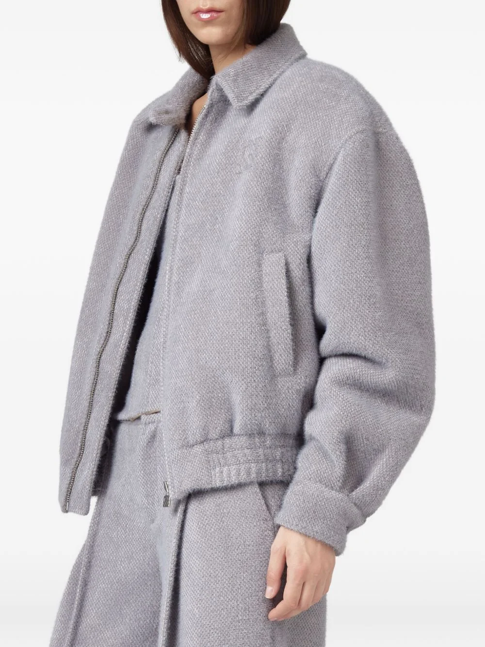 zip-up jacket - 1