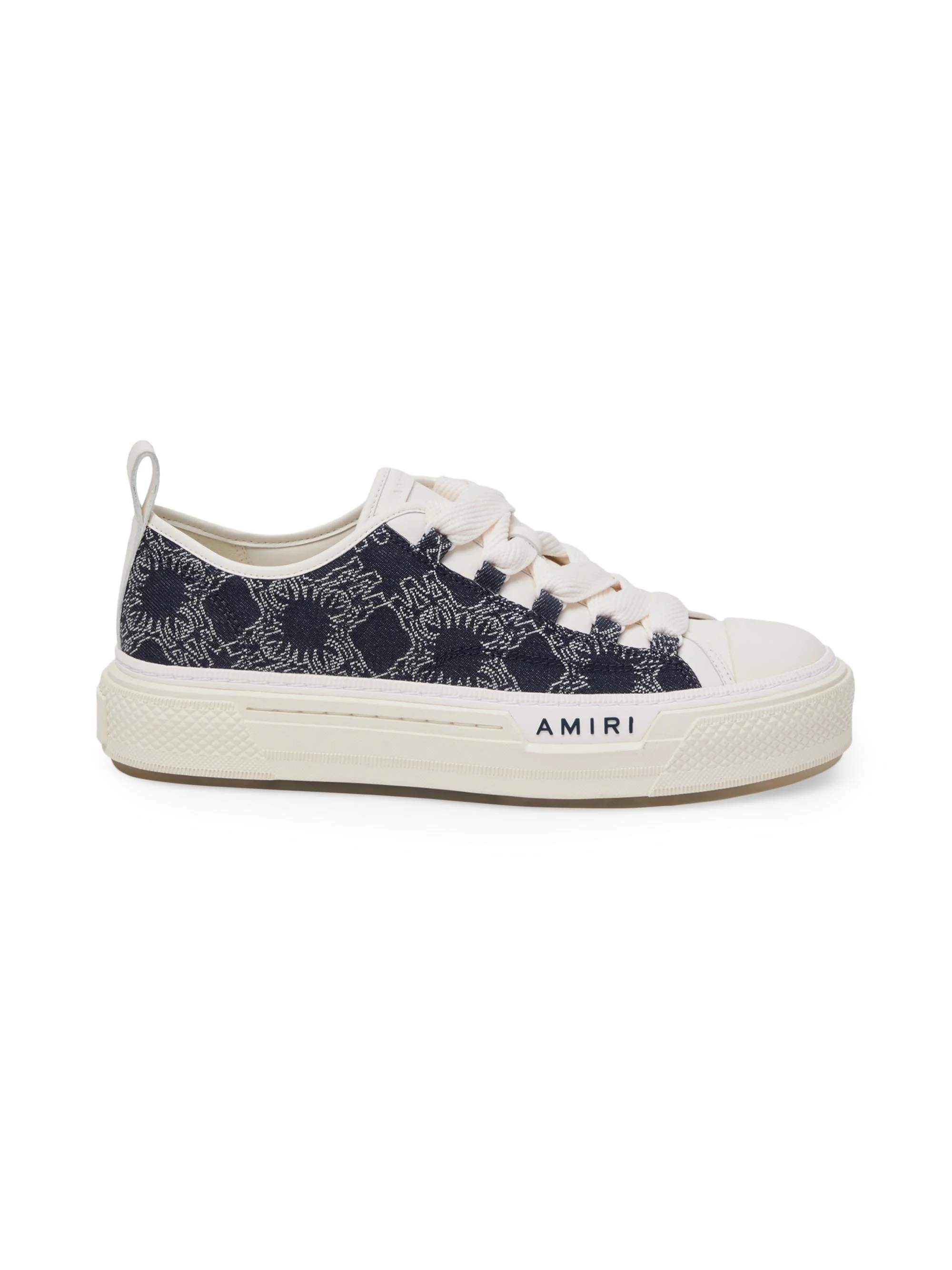 Women's MA Quad Cotton Low-Top Sneakers - Indigo - 1