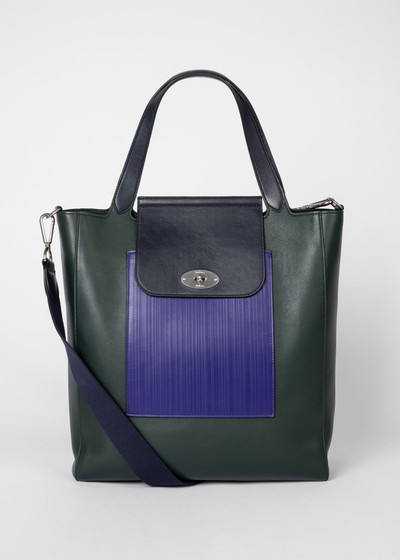 Paul Smith Mulberry x Paul Smith - Mulberry Green Antony Tote Bag outlook