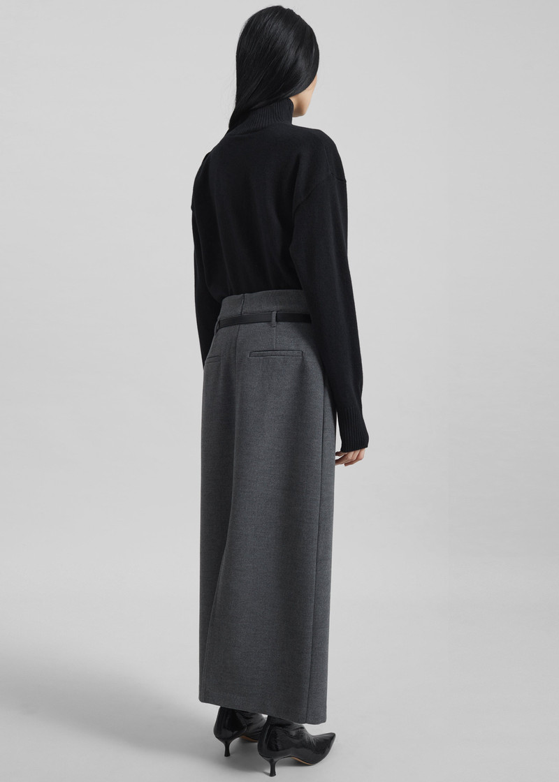 By Malene Birger Vanille Wool Sweater - Black 7