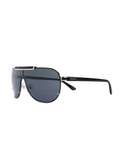 VERSACE visor aviator sunglasses outlook