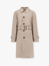 Burberry Organic cotton trench with check lining