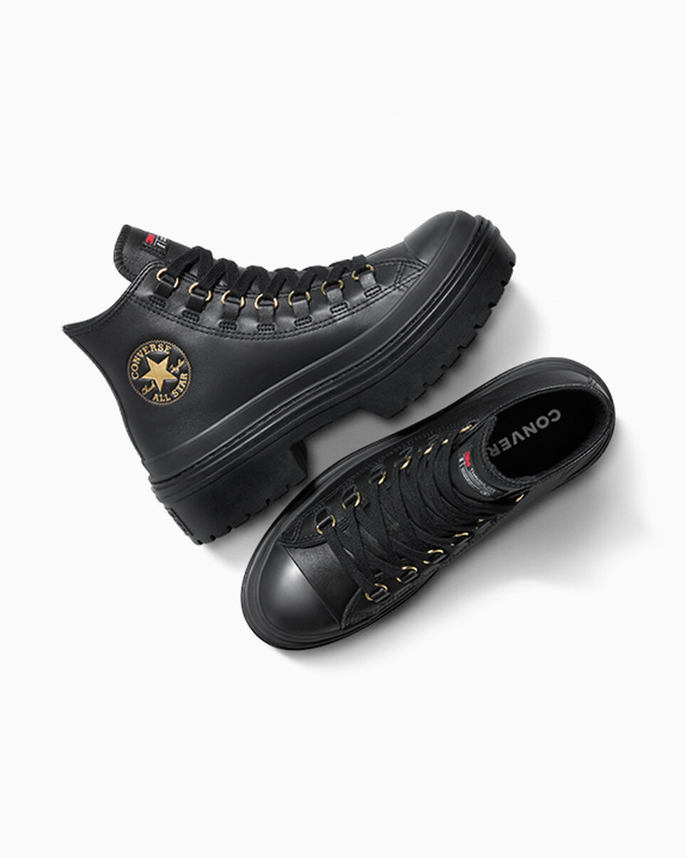 Chuck Taylor All Star Lugged Heel Platform Waterproof Leather - 6