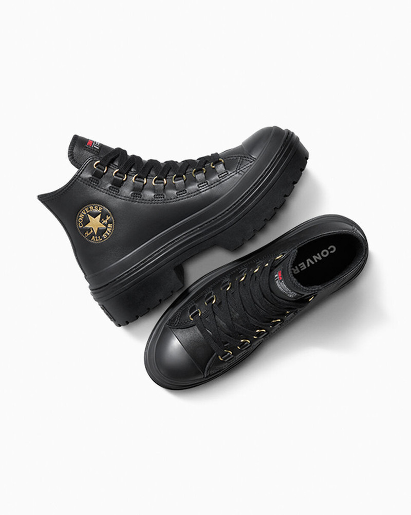 Chuck Taylor All Star Lugged Heel Platform Waterproof Leather 6