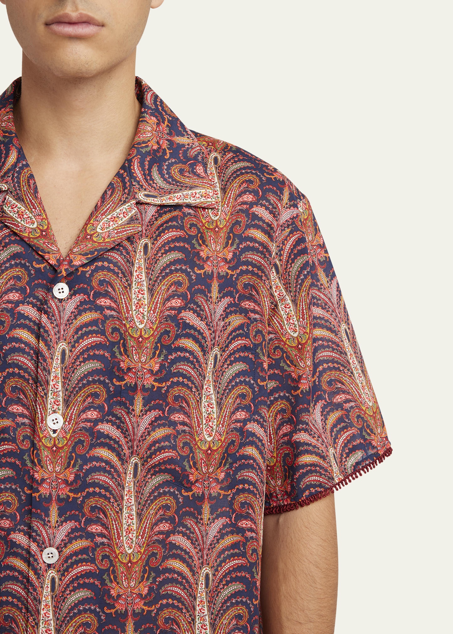 Men's Muslin Imaginaire Camp Shirt - 5
