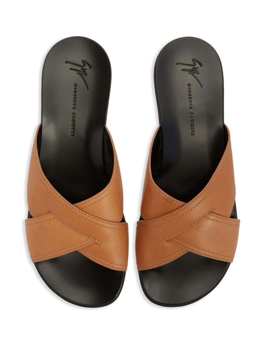 Flavio open-toe slides - 4