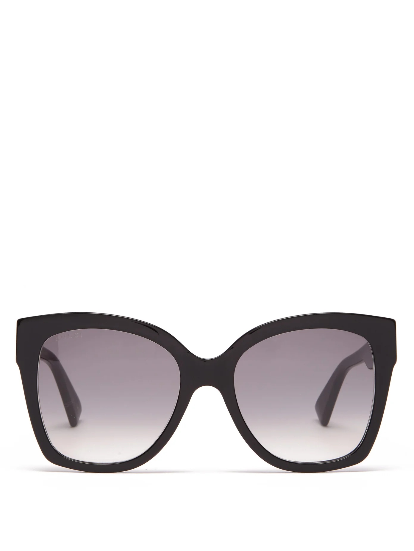 Oversized square acetate sunglasses - 1