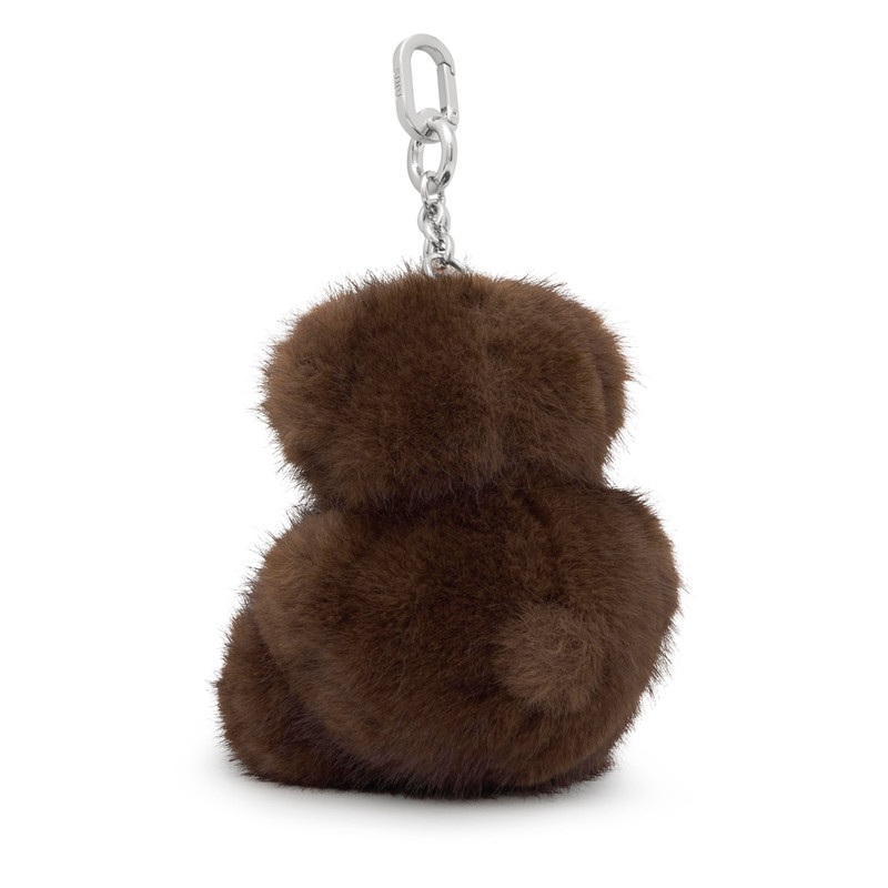 TOUS Brown Key ring Bold Bear Wild outlook