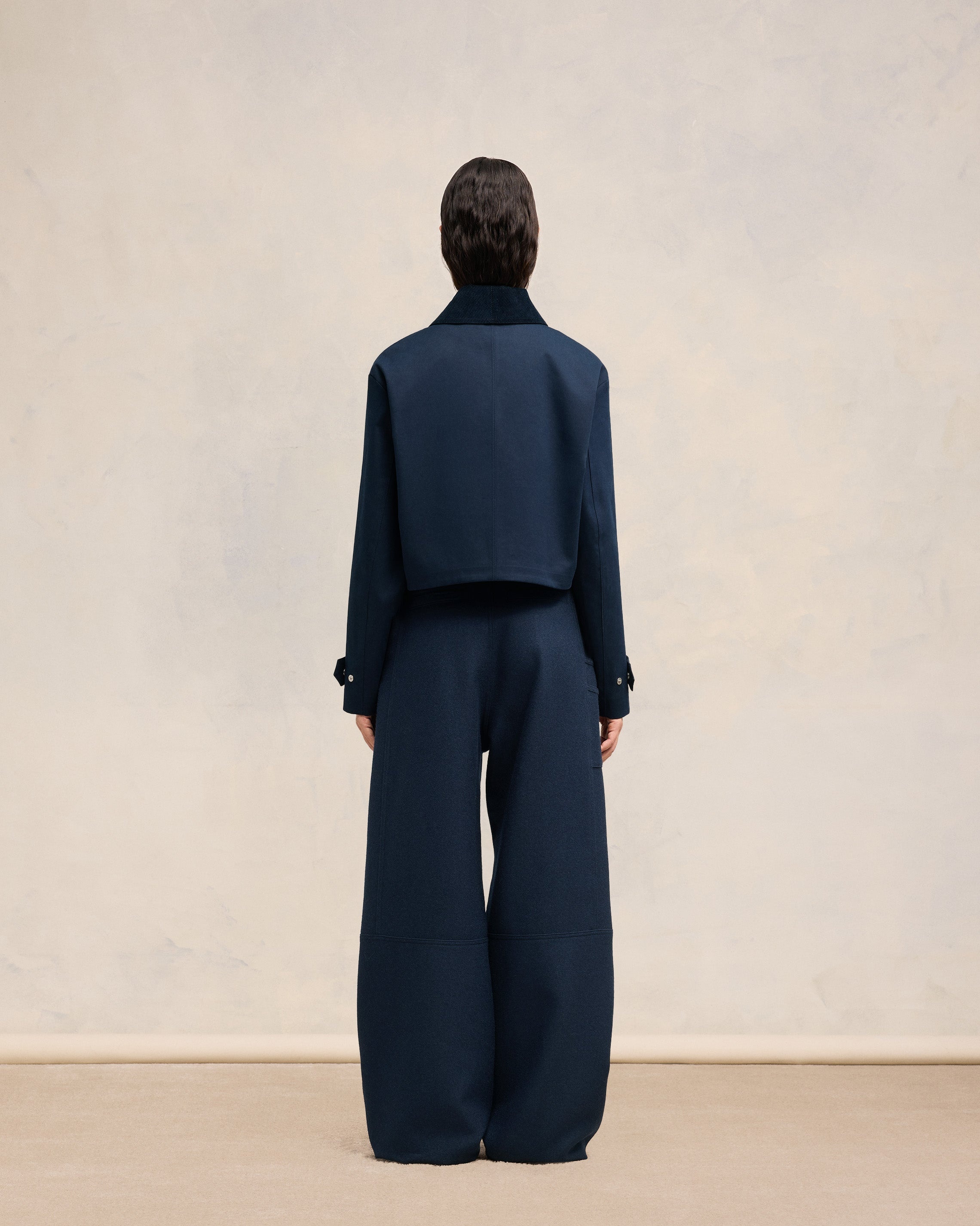 AMI｜JACKETS (FJK069 CO0081 4018) AMI Paris SHORT JACKET | REVERSIBLE