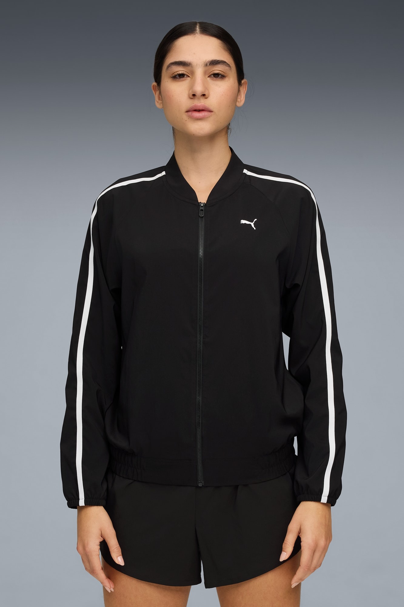 FLORAL RIBBON Woven Full Zip Women - 3