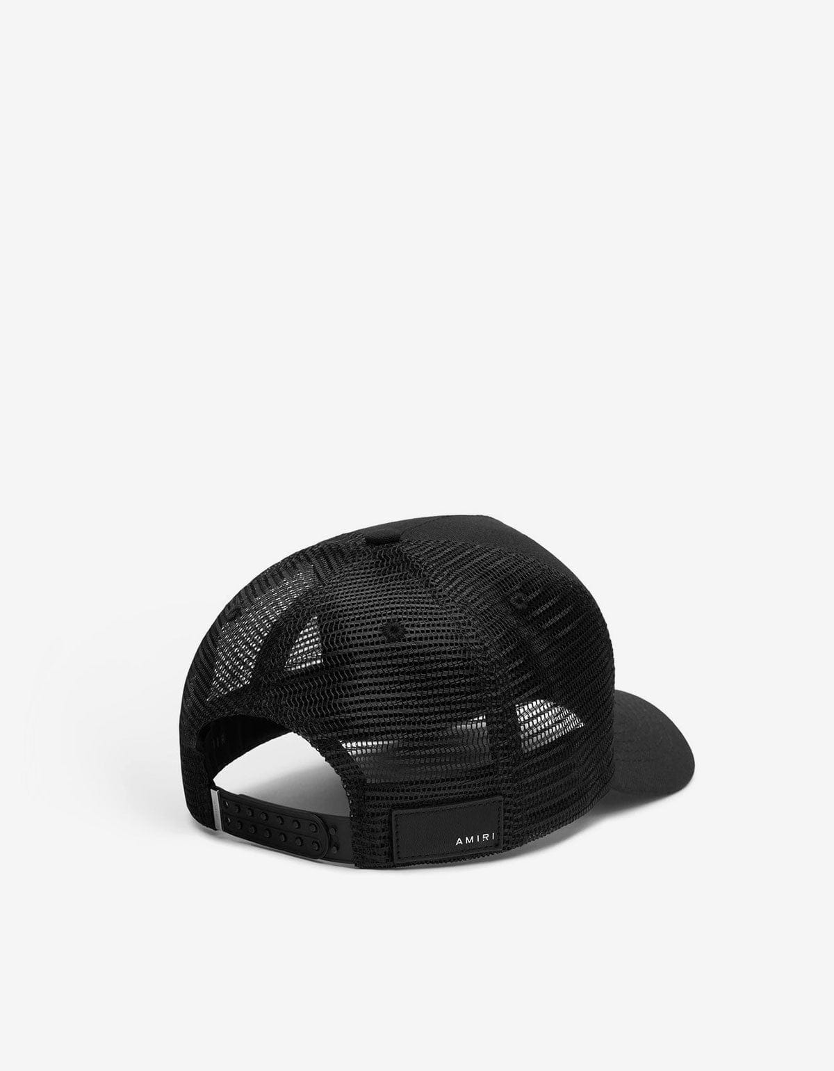 Amiri MA Logo Black Trucker Hat - 3