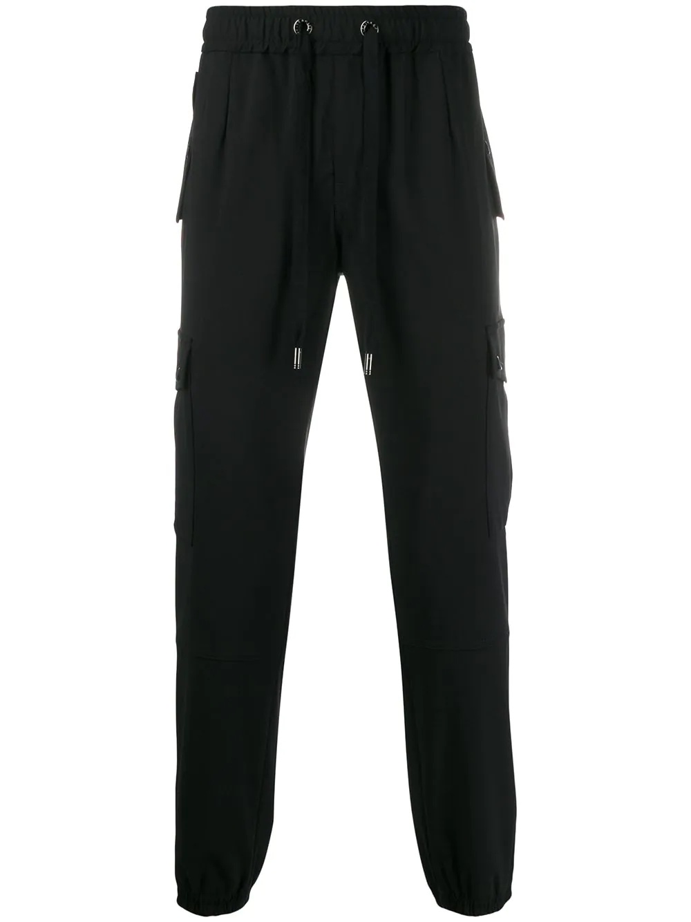 cargo pocket track pants - 1