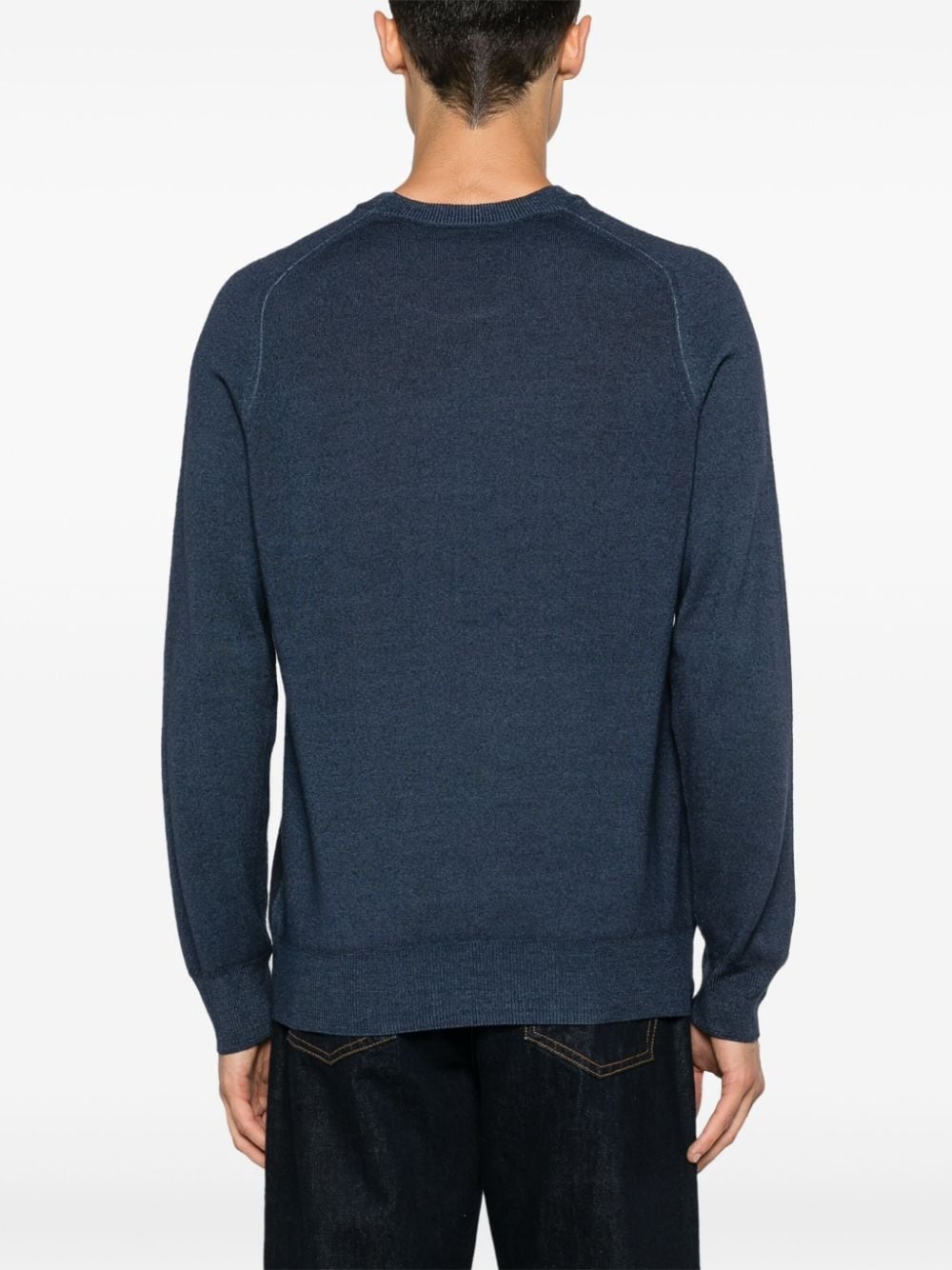 logo-embroidered sweater - 4