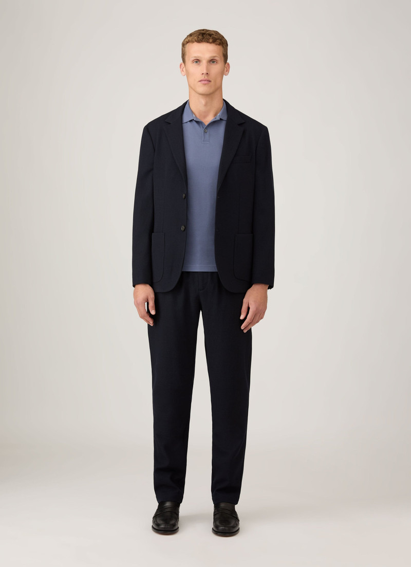 Sunspel Textured Wool Drawstring Trouser outlook