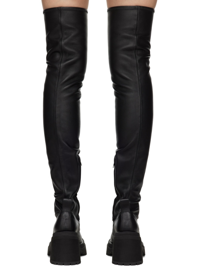 Black Leather Tall Boots 2