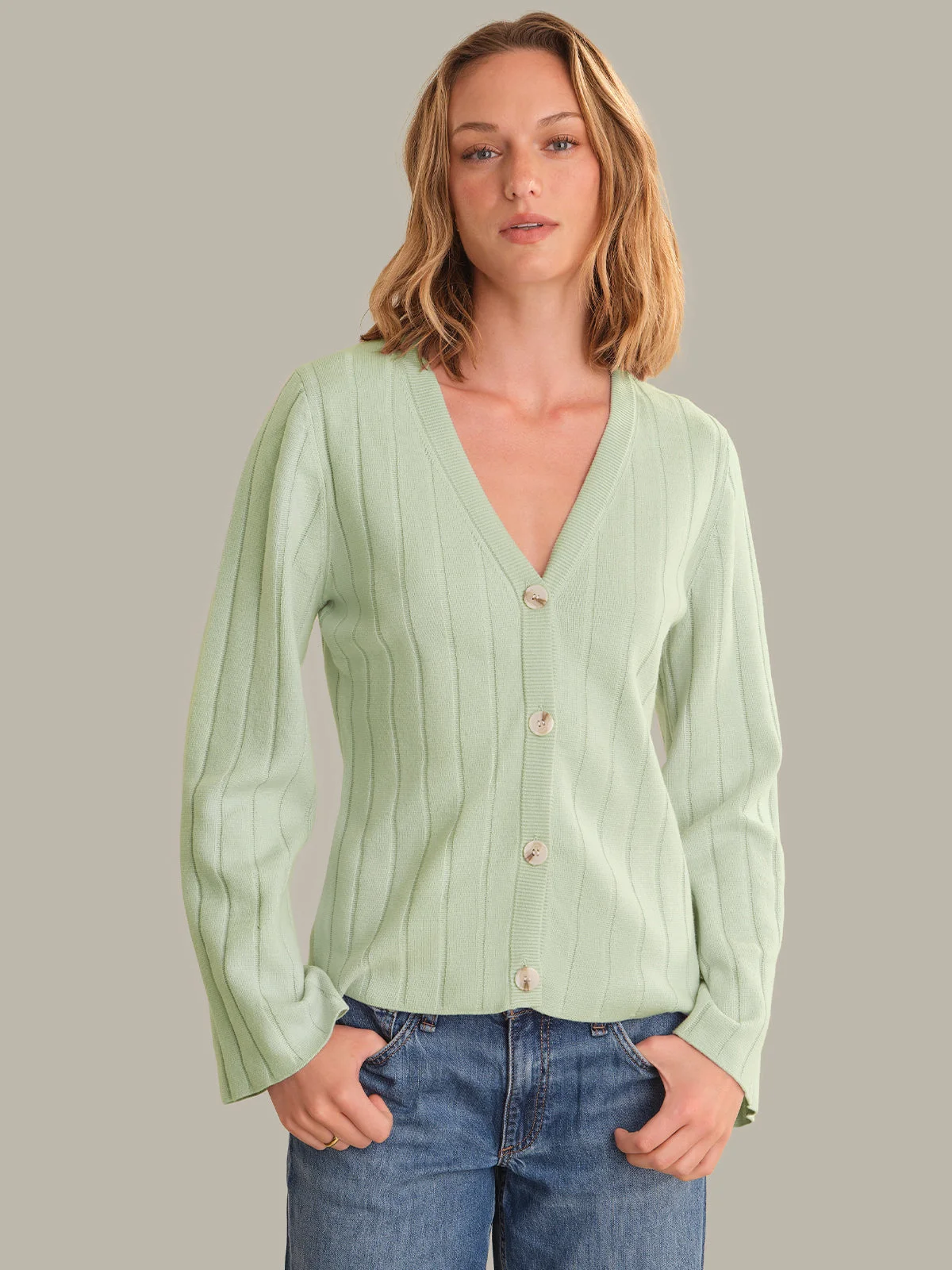 Fern: Cotton Cardigan - 1
