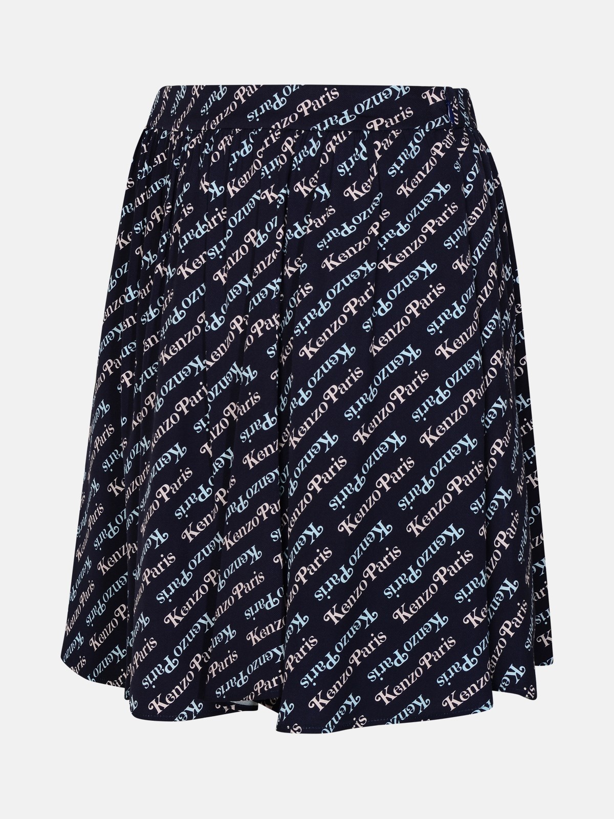 'VERDY BY KENZO' BLUE VISCOSE MINISKIRT - 2