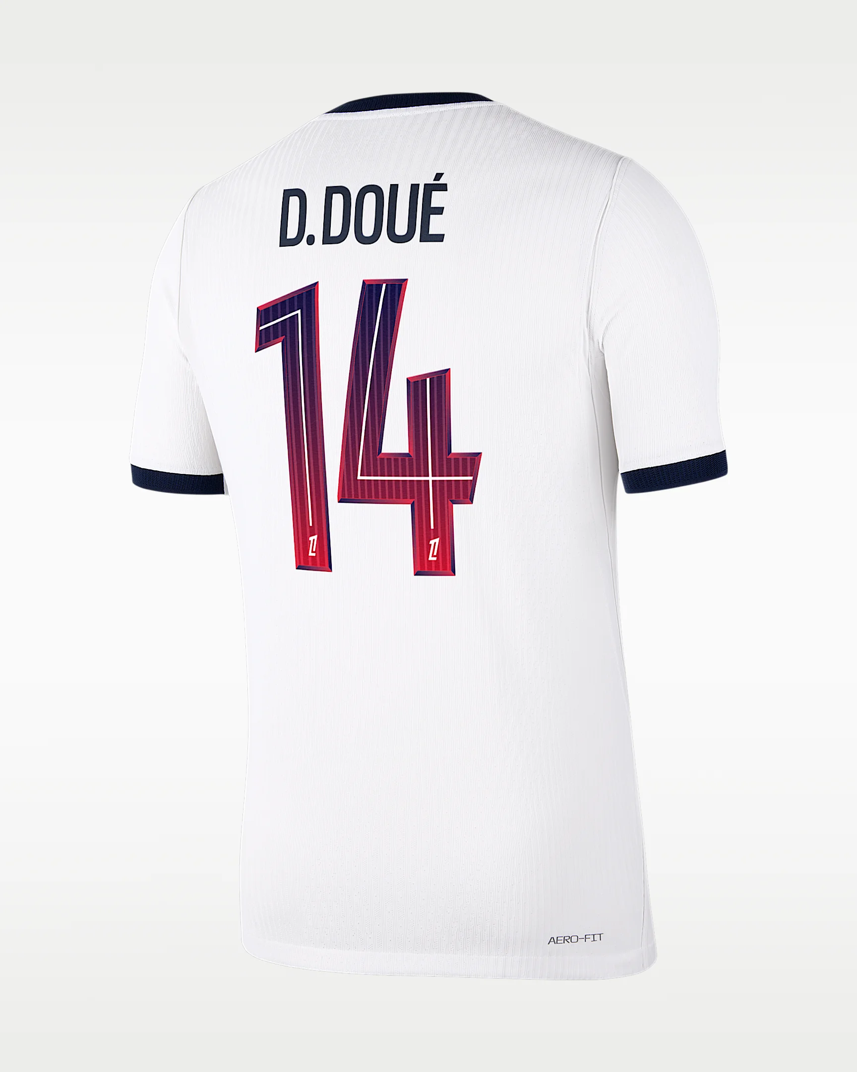 Désiré Doué Paris Saint-Germain 2026/27 Match Away Men's Nike Aero-FIT Soccer Jersey - 1
