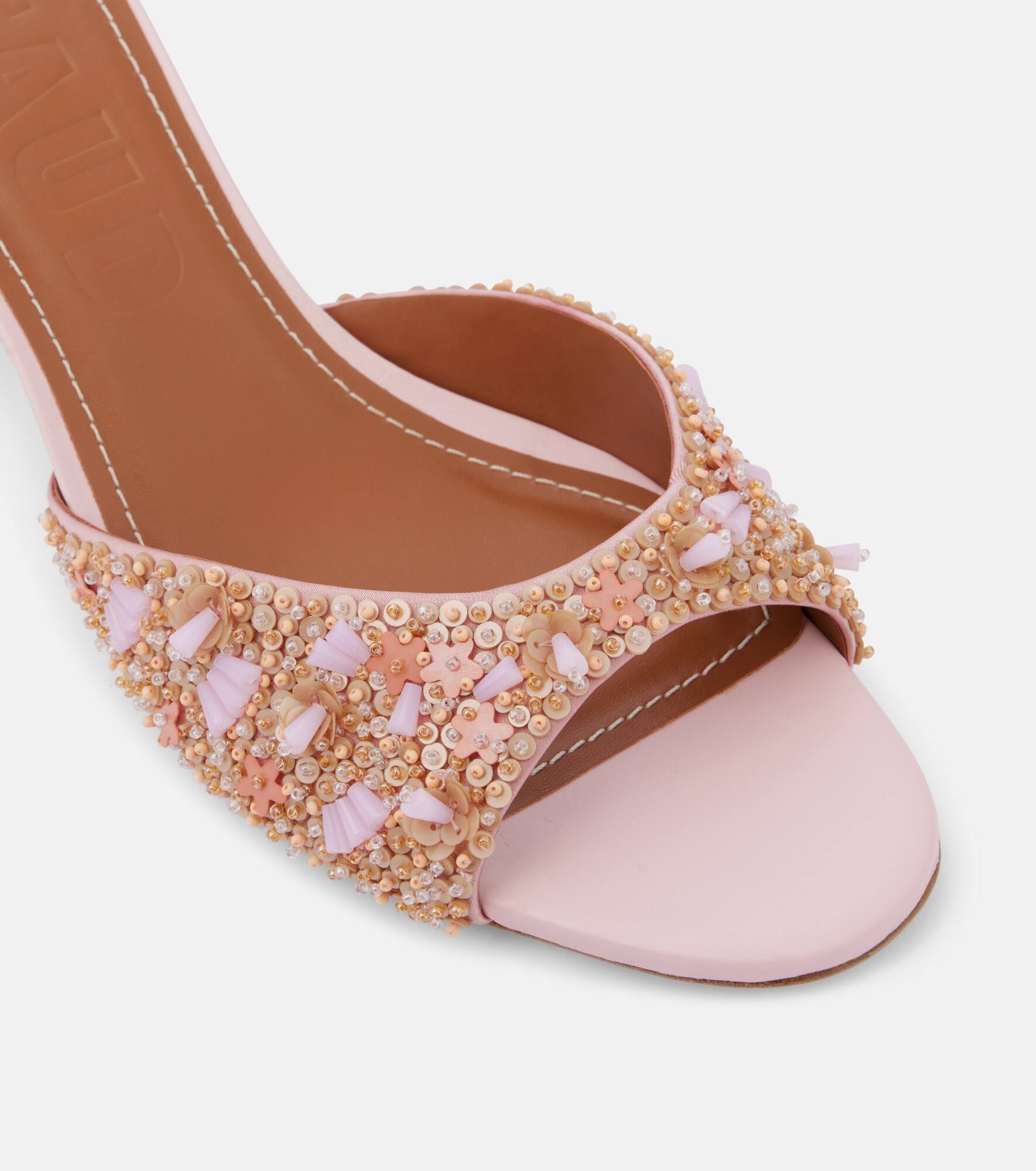 Brigitte beaded mules - 5