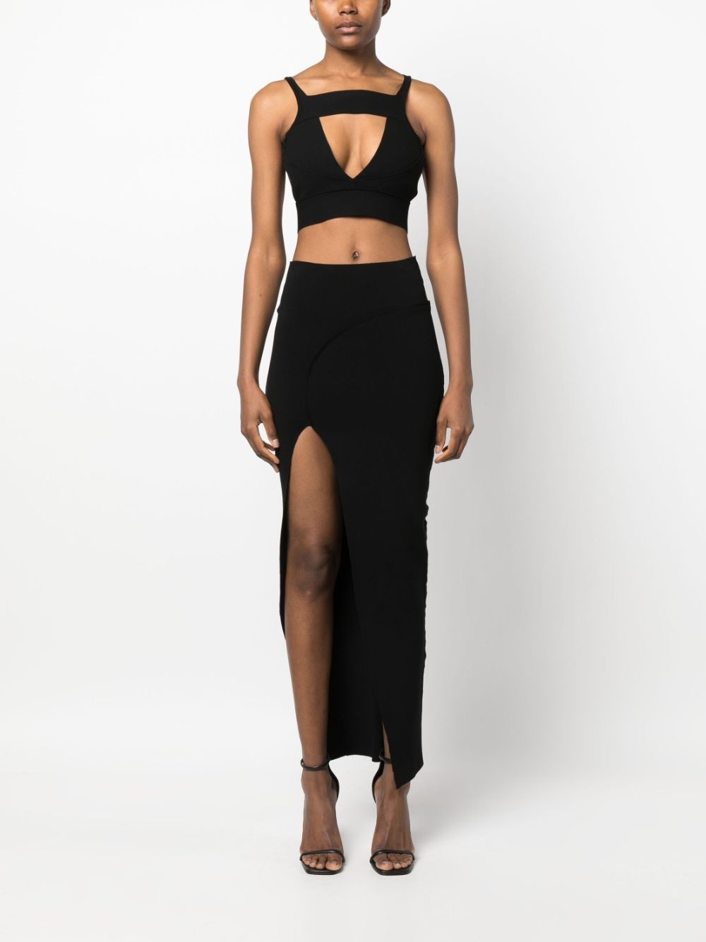 Theresa panelled midi skirt - 2